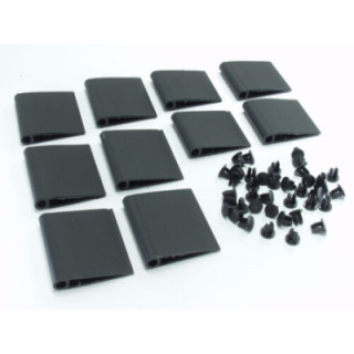 Kinoflo PRT-FIX-1F - FreeStyle T41/T21 Fixture Wire Channel Repair Kit-Silver