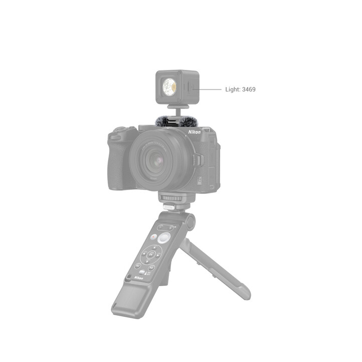 SmallRig 3859 - Windshield with Cold Shoe Adapter for Nikon Z 30