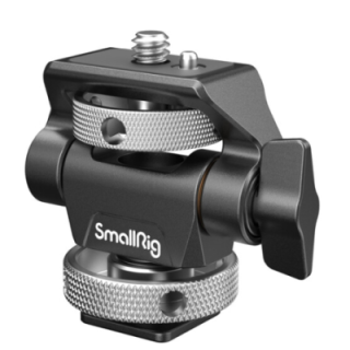 SmallRig 2905B - Swivel and Tilt Adjustable Monitor Mount with Cold Shoe Mount 