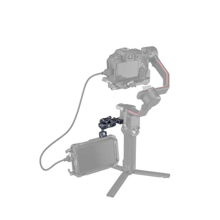 SmallRig 3875 - Magic Arm with Dual Ball Heads (1/4"-20 Screw and NATO Clamp)