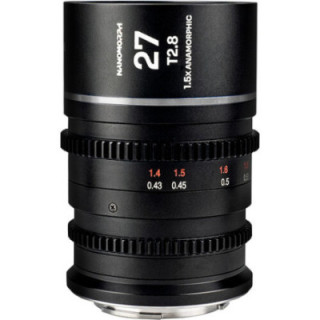 Laowa VE2728MFTS - Nanomorph 27mm T2.8 1.5X S35 Silver, (Cine) MFT