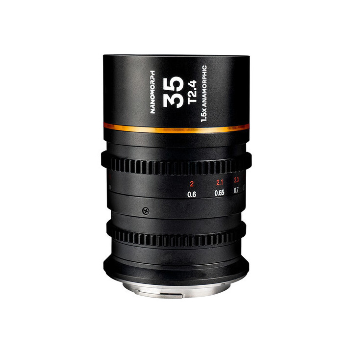 Laowa VE3524FXA - Nanomorph 35mm T2.4 1.5X S35 Amber, (Cine) Fuji X
