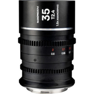 Laowa VE3524RFS - Nanomorph 35mm T2.4 1.5X S35 Silver, (Cine) Canon RF