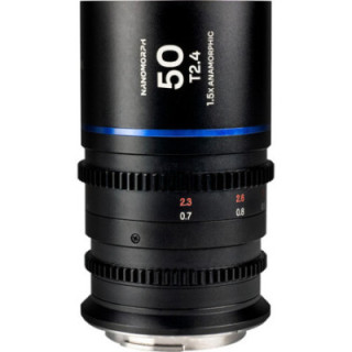 Laowa VE5024NZB - Nanomorph 50mm T2.4 1.5X S35 Blue, (Cine) Nikon Z