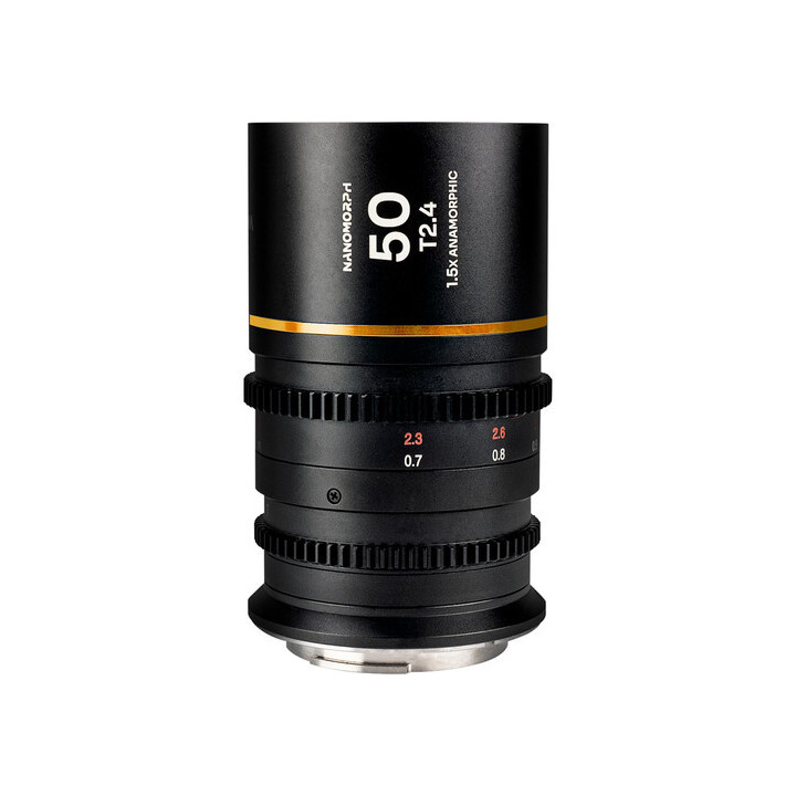 Laowa VE5024DLA - Nanomorph 50mm T2.4 1.5X S35 Amber, (Cine) DL