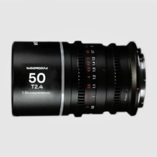 Laowa VE5024DLS - Nanomorph 50mm T2.4 1.5X S35 Silver, (Cine) DL