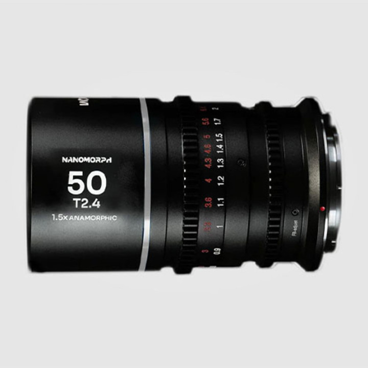 Laowa VE5024DLS - Nanomorph 50mm T2.4 1.5X S35 Silver, (Cine) DL