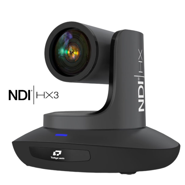 Telycam TLC-300-IP-20(NDI)-ABB - Vision+ N3 20X , NDI/HX3 PTZ Camera, Black