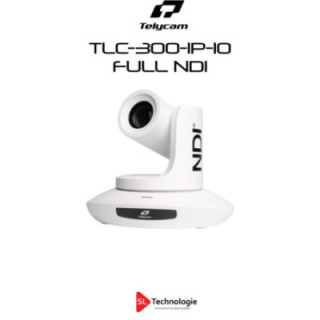 Telycam TLC-300-IP-10-FNDI-W - Vision+ FN 10X ,  Professional PTZ Broadcast And Live Streaming Camera, White