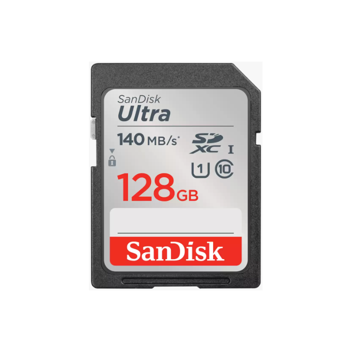 Sandisk SDSDUNB-128G-GN6IN - Ultra 140MB/s SDXC 128GB