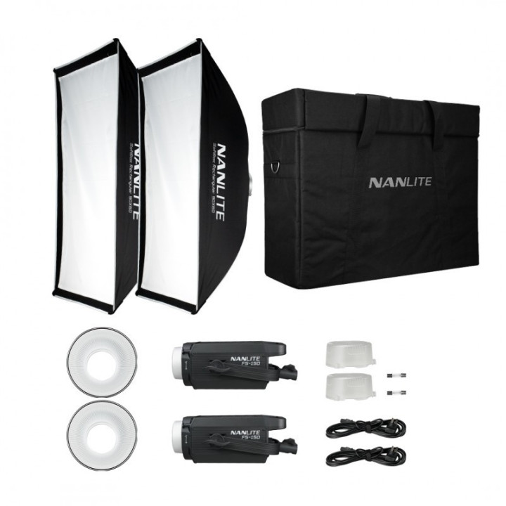 Nanlite FS-150 2KIT-S - FS-150 2Kit (no Lightstands)