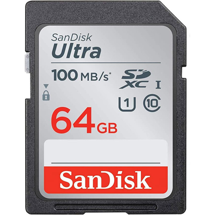 Sandisk SDSDUNB-064G-GN6IN - Ultra 140MB/s SDXC 64GB