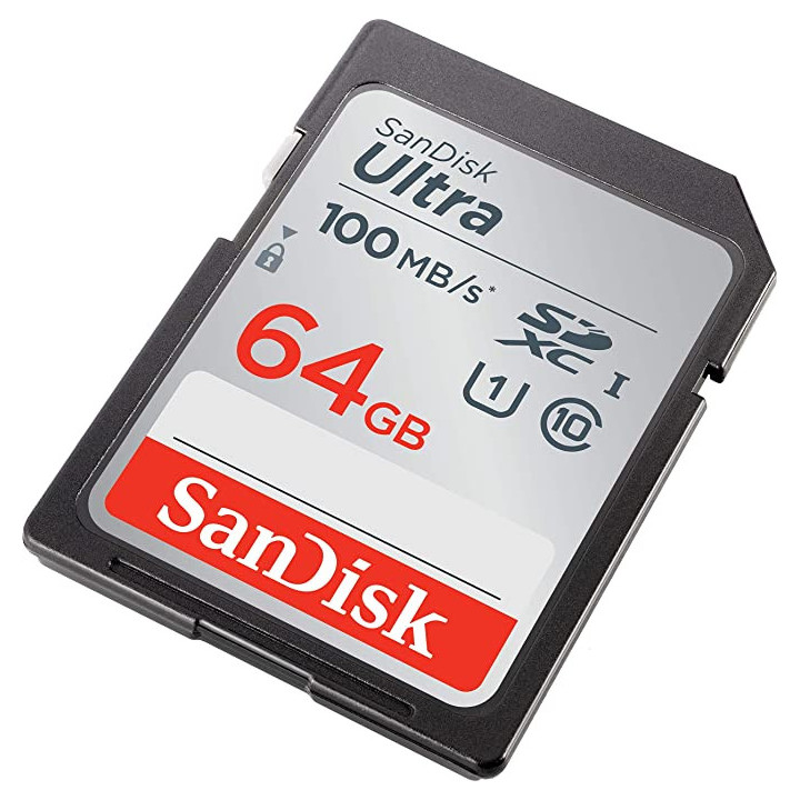 Sandisk SDSDUNB-064G-GN6IN - Ultra 140MB/s SDXC 64GB