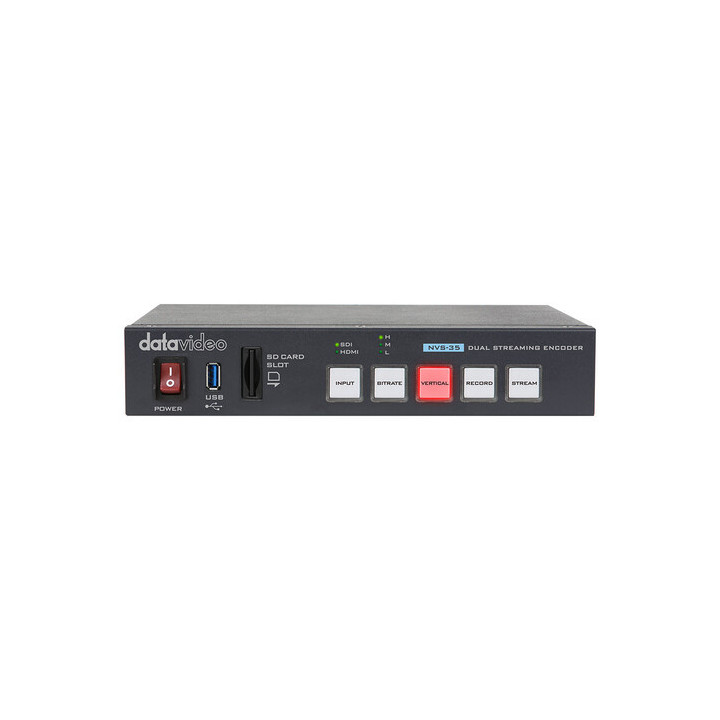 Datavideo NVS-35 - H.264 Dual Streaming Encoder/Recorder