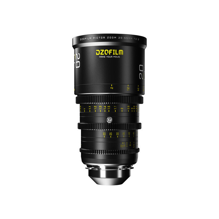 DZOFilm DZO-7220002B - Pictor Zoom 20-55 T2.8 Black for PL/EF Mount (S35)