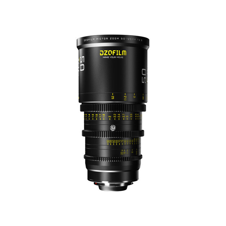 DZOFilm DZO-7220001B - Pictor Zoom 50-125 T2.8 Black for PL/EF Mount (S35)