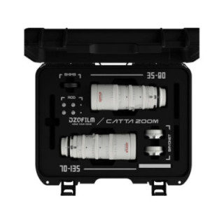 DZOFilm DZO-FFCatta2E-WH - Catta Zoom 2-Lens Kit (35-80/70-135 T2.9) White