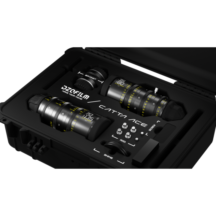 DZOFilm DZO-FFCattaA-BUNDLE - Catta Ace Zoom 2-Lens Kit (35-80/70-135 T2.9) Black