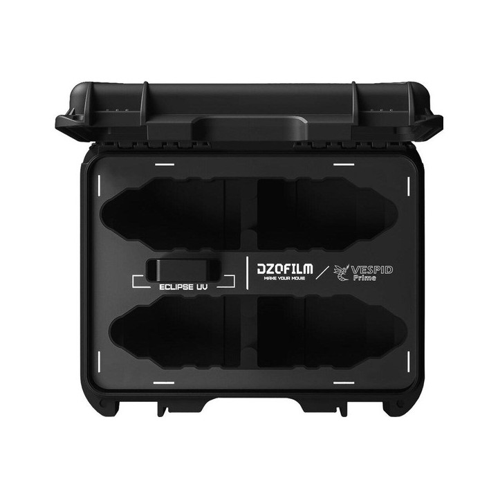 DZOFilm DZO-CaseV4 - Hard Case for Vespid Prime 4-Lens Kit (35,50,125, Macro 90/25,75,100, Macro 90)