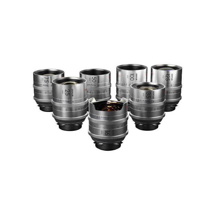 DZOFilm DZO-VR21B7PLS - Vespid Retro 7-Lens Kit (16/25/35/50/75/100/125) for PL/EF Mount