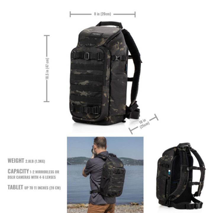 Tenba TE637753 - Axis V2 Backpack (MultiCam Black, 16L)