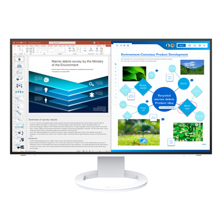 EIZO EV2781 - Swiss Edition - 27" FlexScan Monitor  2560 x 1440 (16:9), White
