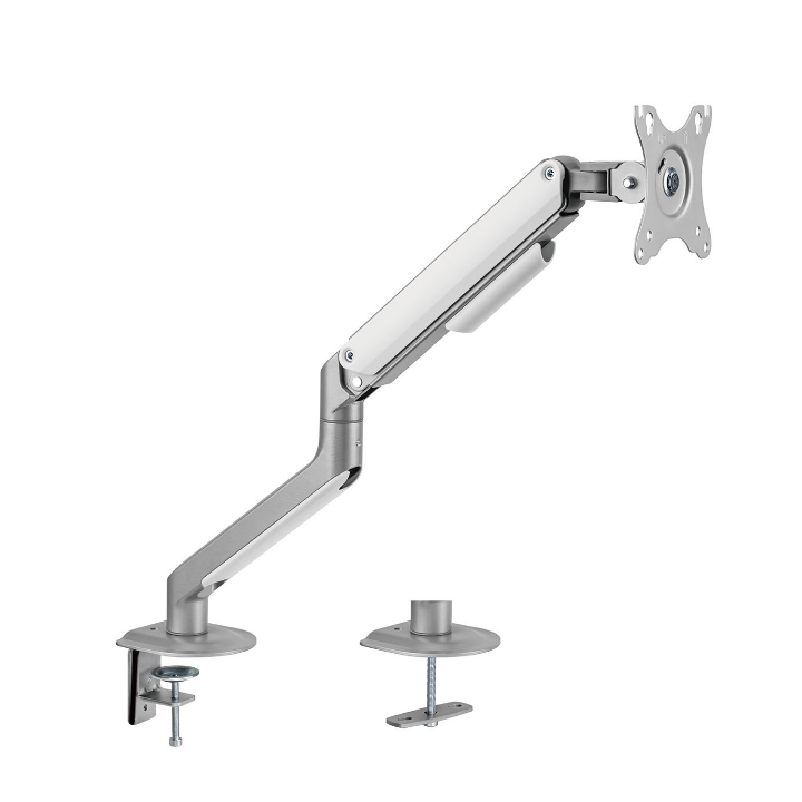 Kimex 015-2601 - Full Motion Desktop Support for 1 PC monitor 17"-32" Gray