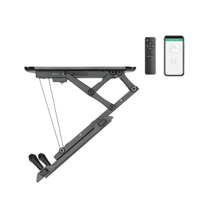 Kimex 018-7064W - Motorized Retractable Ceiling Mount for Connected 32"-70" TV Screen