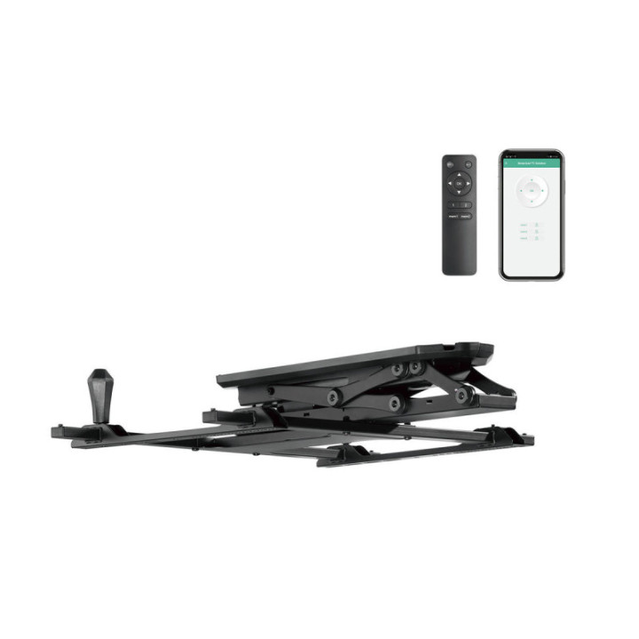 Kimex 018-7064W - Motorized Retractable Ceiling Mount for Connected 32"-70" TV Screen