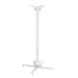 Kimex 052-3020 - Projector Ceiling Mount, Height 75-115cm, White