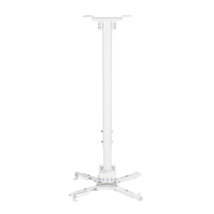 Kimex 052-3020 - Projector Ceiling Mount, Height 75-115cm, White