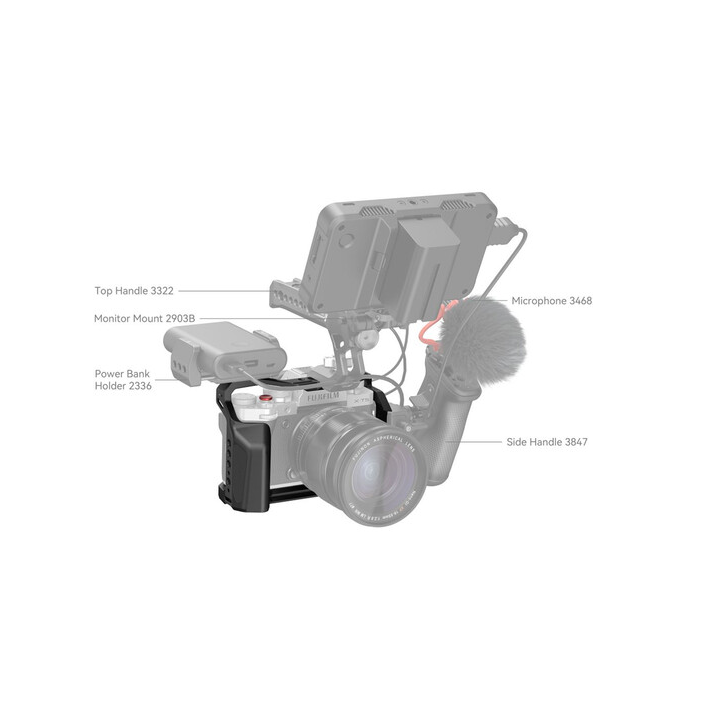 SmallRig 4135 - Multifunctional Cage for FUJIFILM X-T5