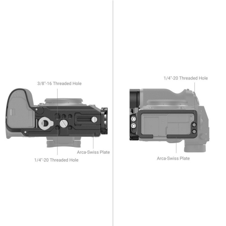 SmallRig 3928B -  L Bracket for FUJIFILM X-H2 / X-H2S