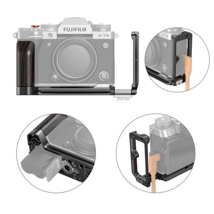 SmallRig 4137 - L-Bracket for FUJIFILM X-T5