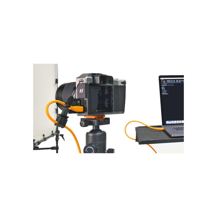 Tether Tools CUC15-BLK - TetherPro, USB-C 3.1 Cable, USB-C / USB-C, 4.6 m, Black