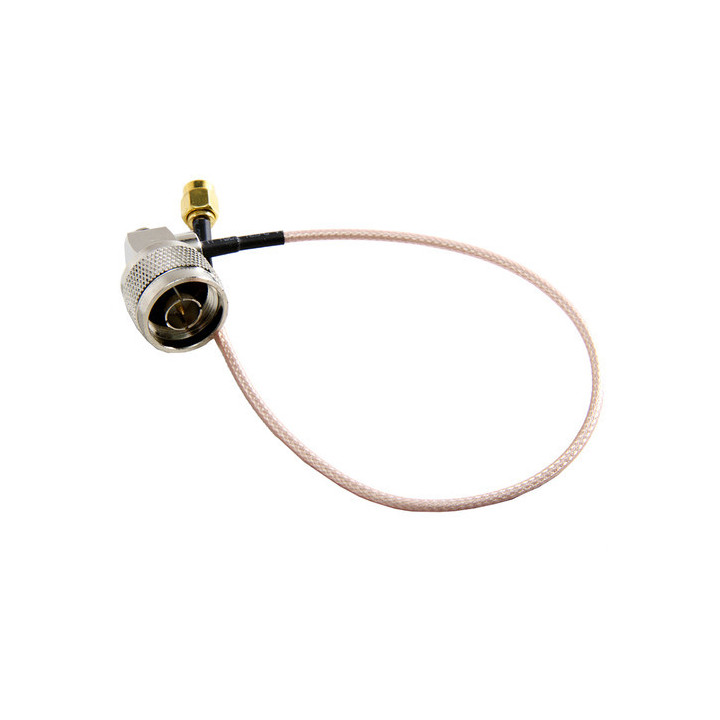 Teradek 11-0084 - N-Male to RP-SMA Plug Cable for Antenna Array (12")