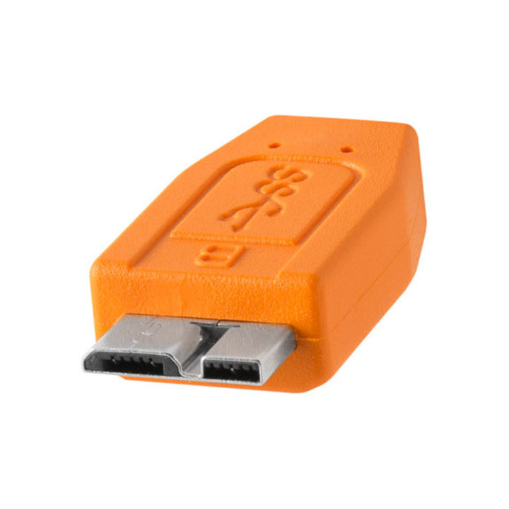 Tether Tools CUC3315-org - TetherPro, USB-C 3.1 Cable, USB-C / USB-C, 4.6 m, Orange