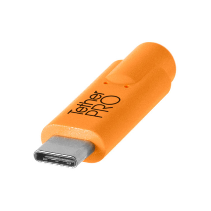 Tether Tools CUC3315-org - TetherPro, USB-C 3.1 Cable, USB-C / USB-C, 4.6 m, Orange