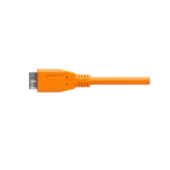 Tether Tools CUC3315-org - TetherPro, USB-C 3.1 Cable, USB-C / USB-C, 4.6 m, Orange