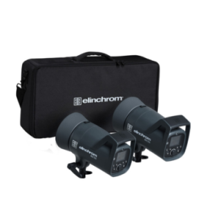 Elinchrom E20737 - Elinchrom ELC 500/500 - Dual Studio Monolight Kit