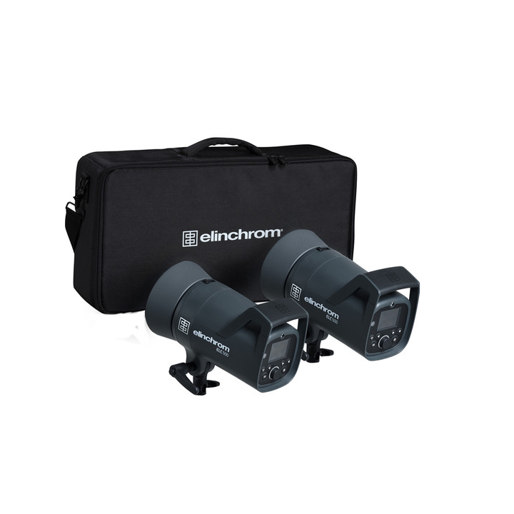 Elinchrom E20737 - Elinchrom ELC 500/500 - Dual Studio Monolight Kit