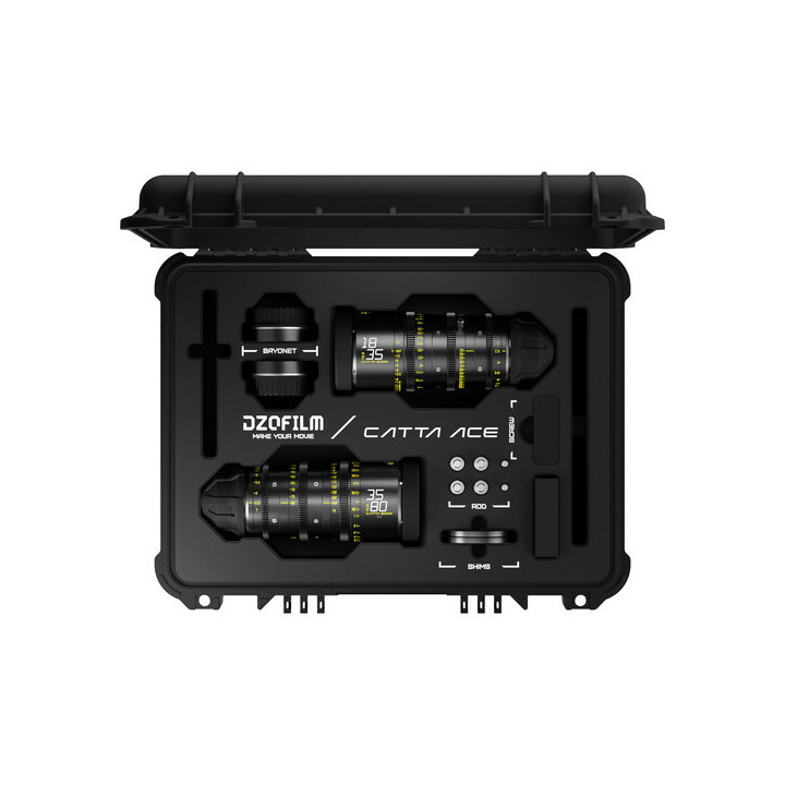 DZOFilm DZO-FFCattaA1-BUNDLE - Catta Ace Zoom 2-Lens Kit Black A1