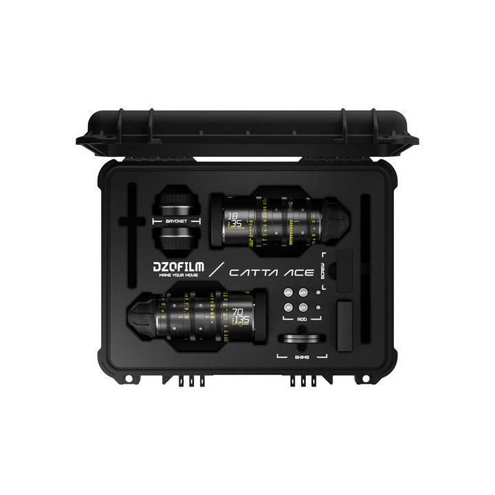 DZOFilm DZO-FFCattaA2-BUNDLE - Catta Ace Zoom 2-Lens Kit Black A2