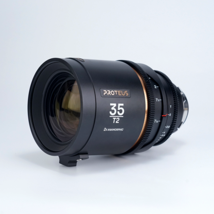 Laowa VE3520PLEFBM - Proteus 2X Anamorphic 35mm T2 - Blue (Meters) - Arri PL/Canon EF