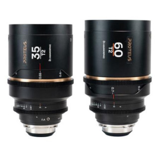 Laowa VE3560PLEFSM - Proteus 2X Anamorphic 2-Lens Bundle (35mm, 60mm) - Silver (Meters) - Arri PL/Canon EF