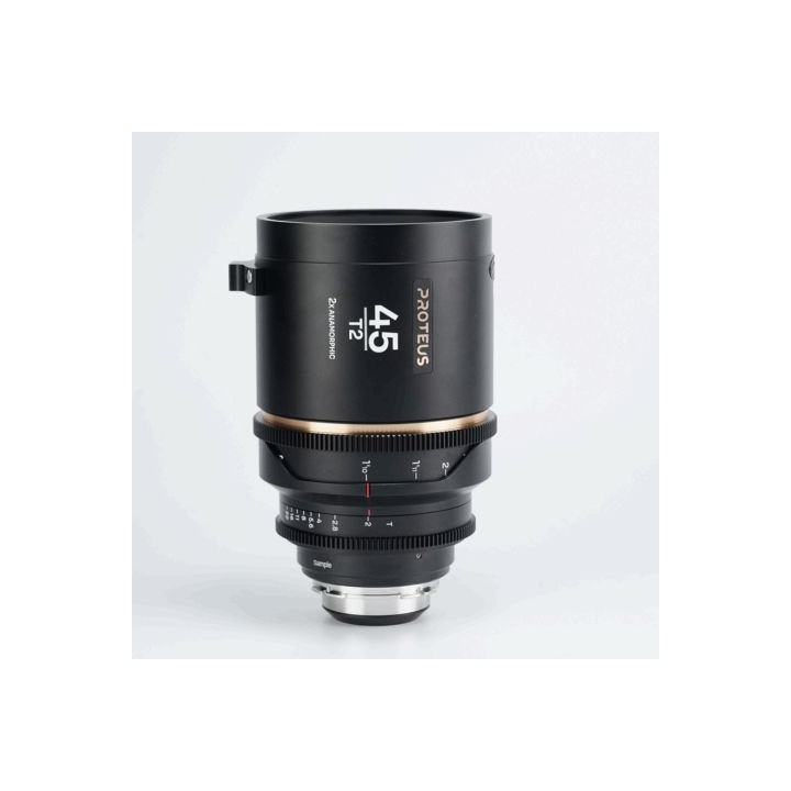 Laowa VE4520PLEFAM - Proteus 2X Anamorphic 45mm T2 - Amber (Meters) - Arri PL/Canon EF