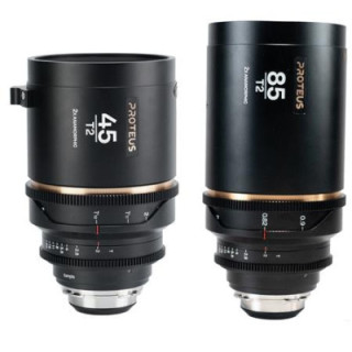 Laowa VE4585PLEFBM - Proteus 2X Anamorphic 2-Lens Bundle (45mm, 85mm) - Blue (Meters) - Arri PL/Canon EF