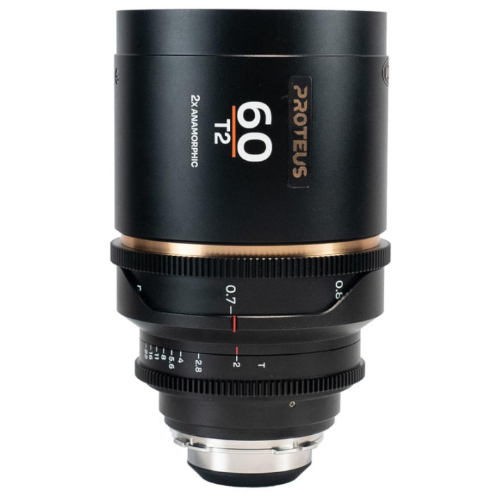 Laowa VE6020PLEFAM - Proteus 2X Anamorphic 60mm T2 - Amber (Meters) - Arri PL/Canon EF