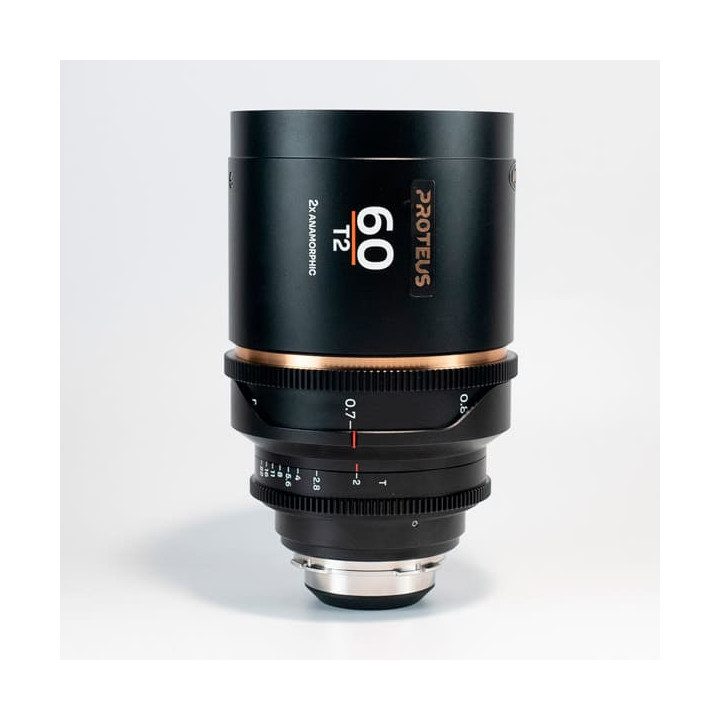 Laowa VE6020PLEFBM - Proteus 2X Anamorphic 60mm T2 - Blue (Meters) - Arri PL/Canon EF