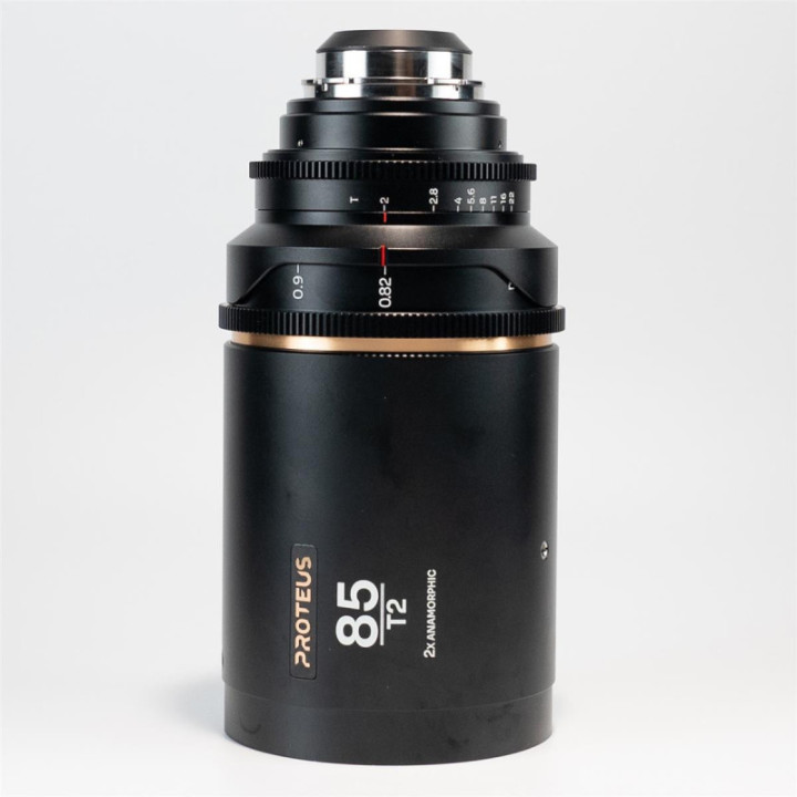 Laowa VE8520PLEFBM - Proteus 2X Anamorphic 85mm T2 - Blue (Meters) - Arri PL/Canon EF